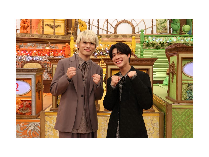 篠塚大輝、松島聡（C）フジテレビ