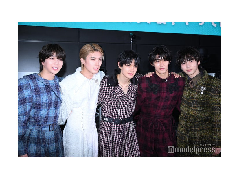 M!LK／塩崎太智、山中柔太朗、佐野勇斗、曽野舜太、吉田仁人（C）モデルプレス