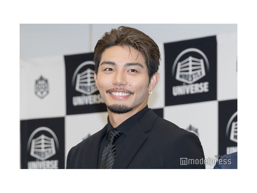 「DDTプロレス入団発表記者会見」に登場した武知海青（C）モデルプレス