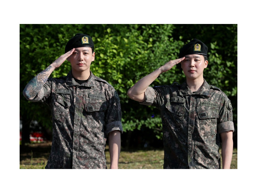 JIMIN、JUNG KOOK／Photo by Getty Images