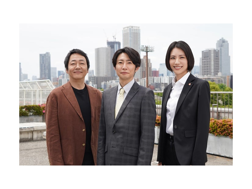 大森南朋、相葉雅紀、松下奈緒（C）テレビ朝日