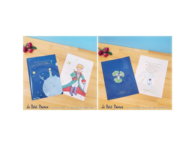 A4クリアファイル（メインアート/正装）　各440円（税込）