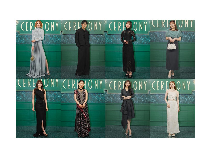 （上段左から）楓、神尾楓珠、井桁弘恵、加藤乃愛（下段左から）香音、菅井友香、貴島明日香、紺野彩夏（提供画像）