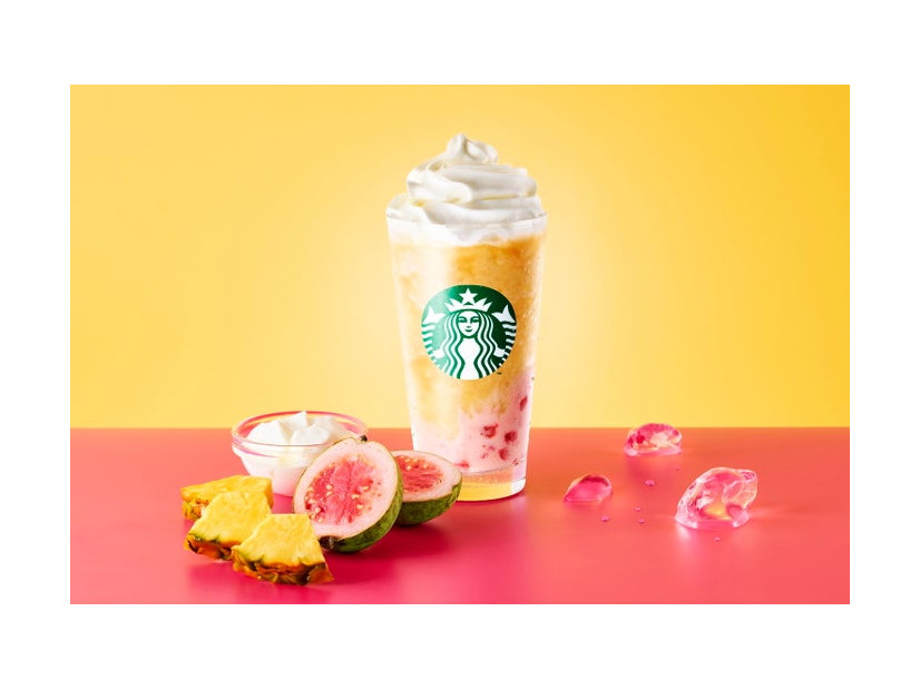 My フルーツ3 フラペチーノ ゴールデン パイン & グアバ ヨーグルト※画像はイメージ／提供画像