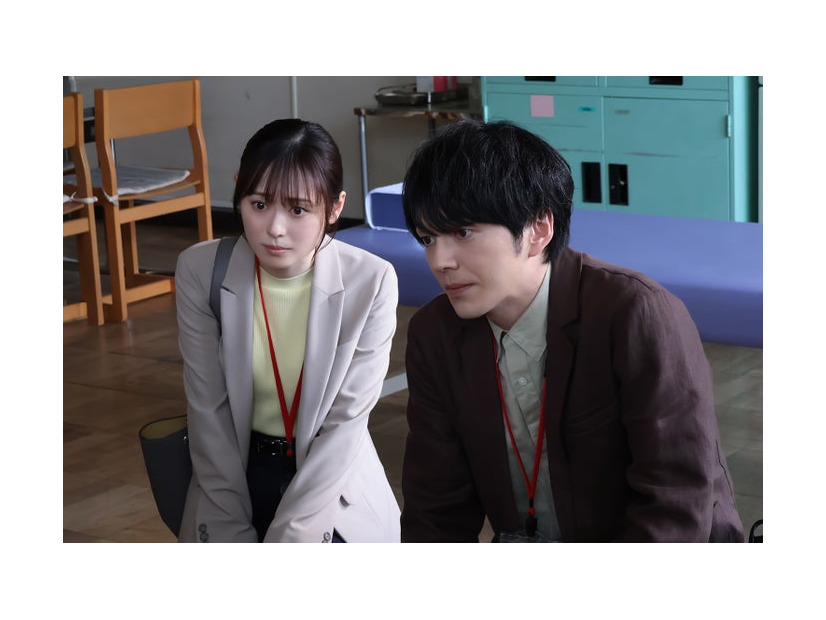 福原遥、林遣都「明日はもっと、いい日になる」（C）フジテレビ