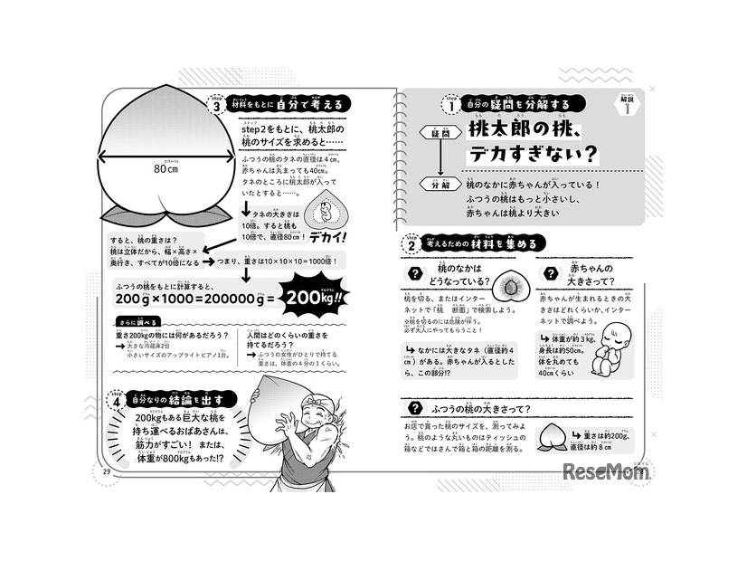 集英社最強科学まんが「もしも桃太郎のおばあさんがマッチョだったら」