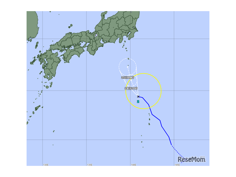 台風2号