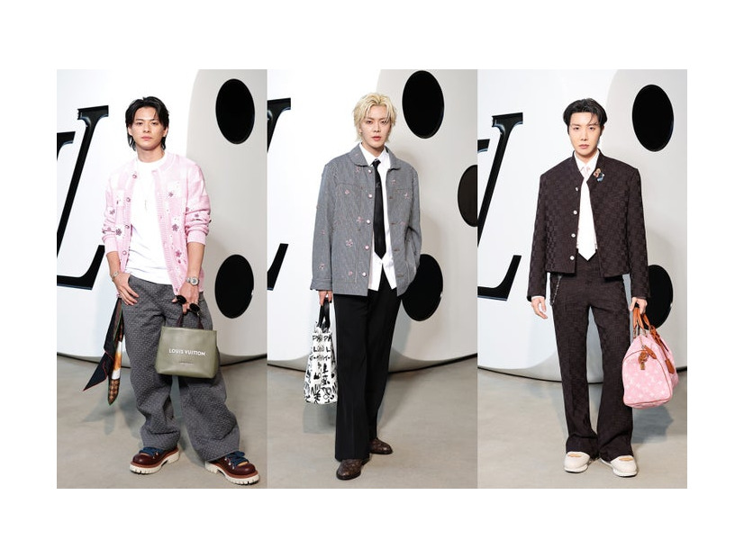 （左から）平野紫耀、YUTA、J-HOPE（提供写真）