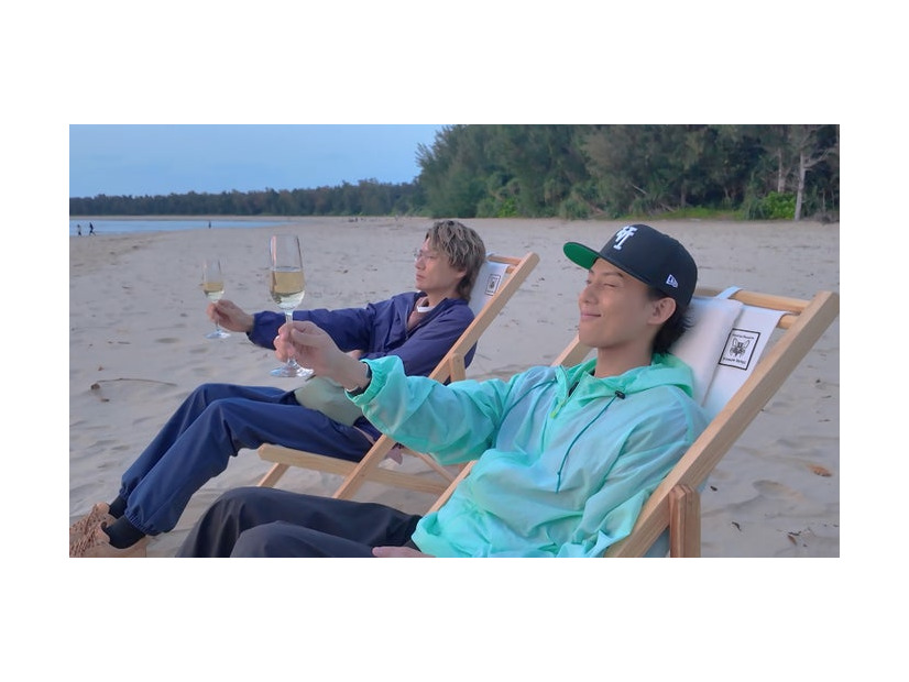 Huluオリジナル「Kis-My-Ft2 藤ヶ谷太輔＆横尾渉 NAKED～素のまま沖縄2人旅～」／モデルプレス独占カット（C）Hulu