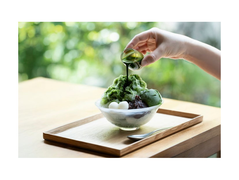 絹氷 贅沢抹茶1,370円（税込）／提供画像