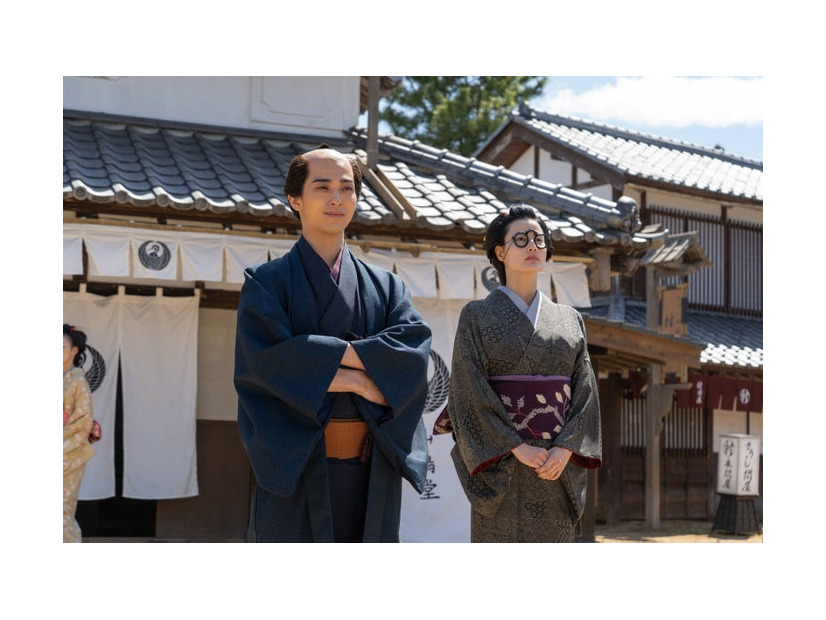 横浜流星、橋本愛「べらぼう～蔦重栄華乃夢噺～」第25話（C）NHK