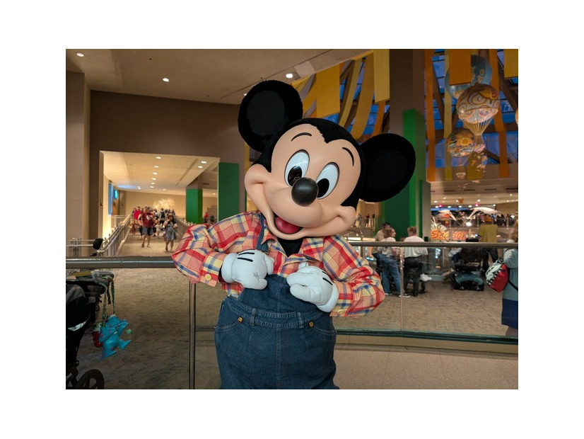 【海外ディズニー】農夫スタイルのミッキーがごあいさつ！エプコットの人気レストランを体験　フロリダ WDW