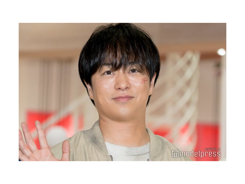 「放送局占拠」制作発表会見に登場した櫻井翔（C）モデルプレス