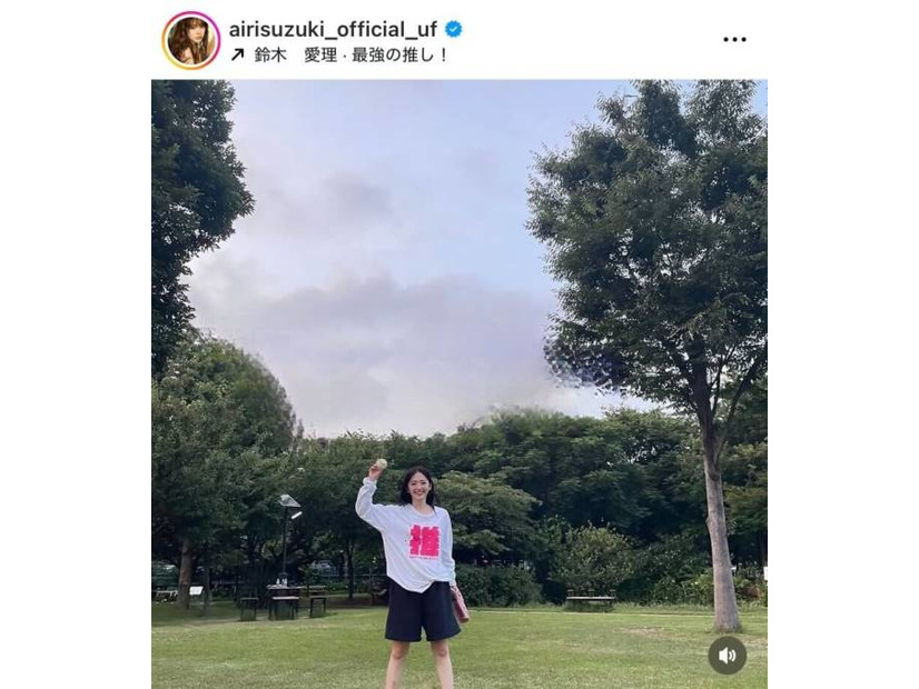 「蛙化どころかもはや沼」鈴木愛理、自然体なキャッチボール姿にファンほっこり「動き愛おしすぎる！」