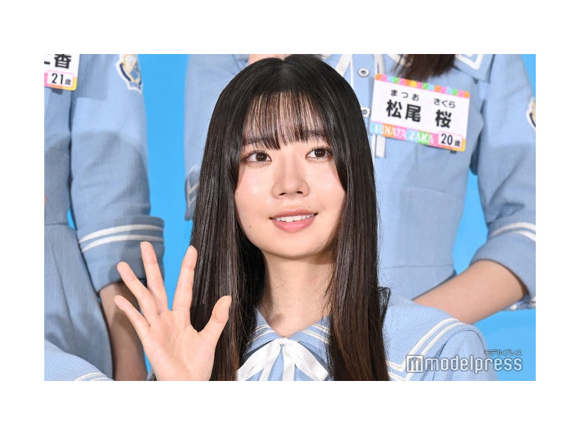「日向坂になりましょう-五期生成長バラエティ-」発表会見に出席した坂井新奈（C）モデルプレス