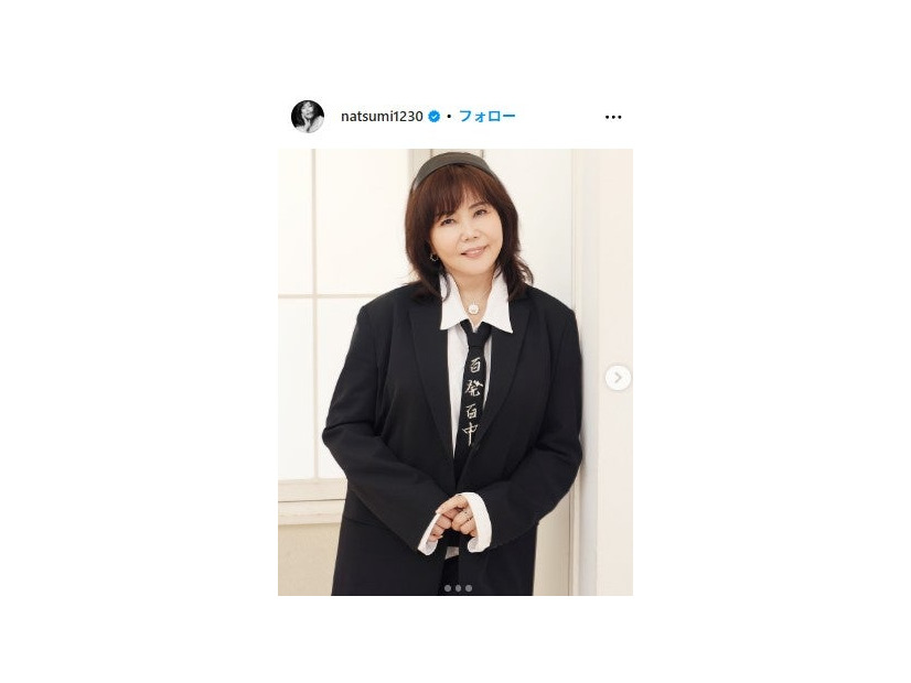 小川菜摘Instagramより