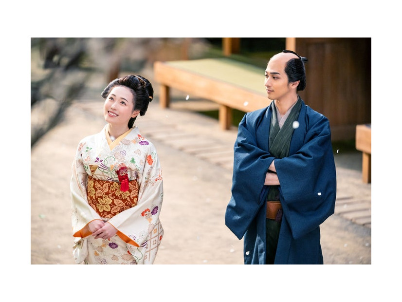福原遥、横浜流星「べらぼう～蔦重栄華乃夢噺～」第27話（C）NHK