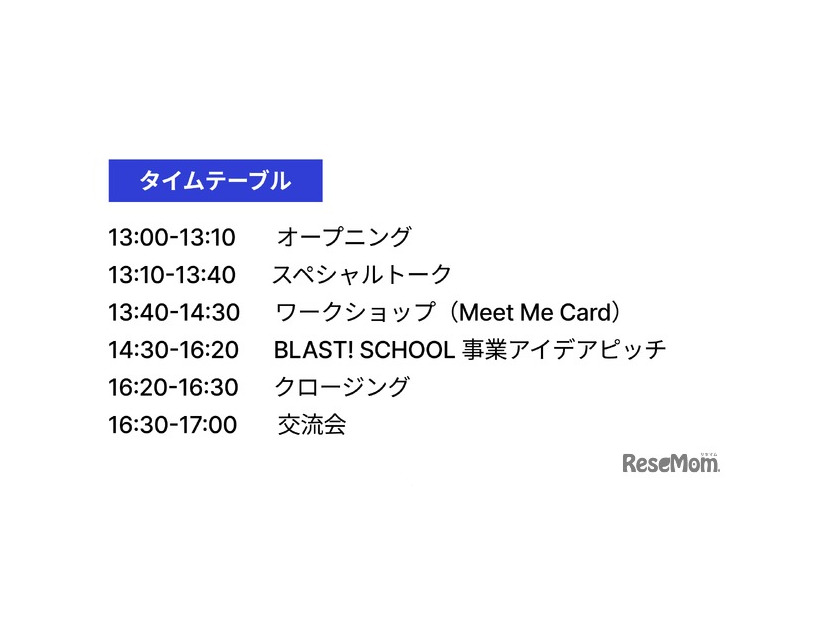 タイムテーブル