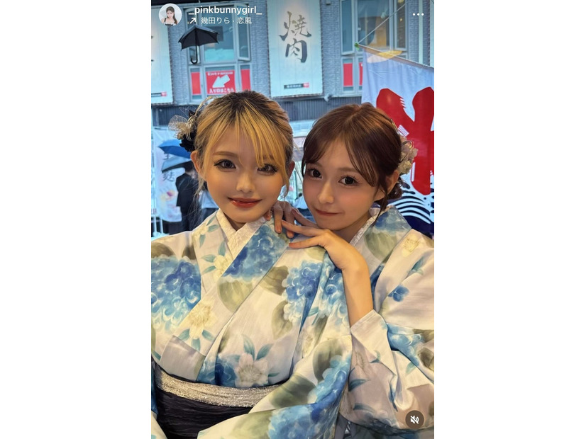 雨宮由乙花Instagramより