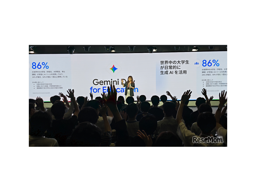 「Gemini Day for Education」のようす