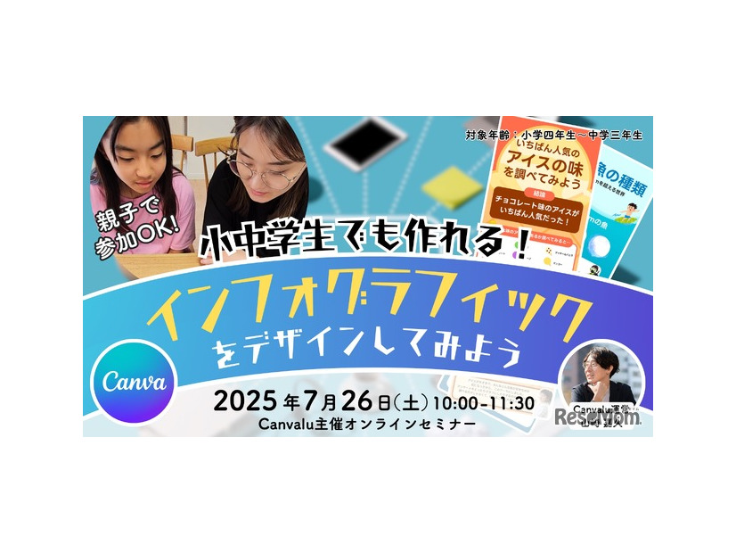 小中学生でも作れる！Canvaでインフォグラフィックをデザインしてみよう