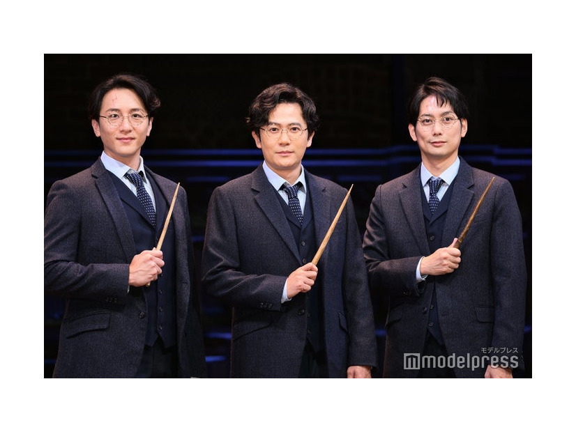 会見に出席した大貫勇輔、稲垣吾郎、平岡祐太（C）モデルプレス
