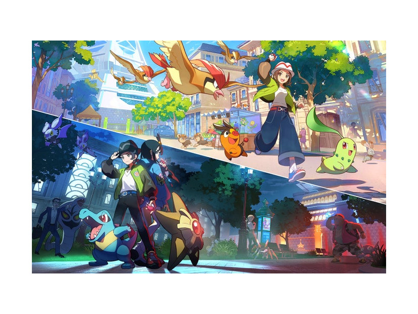 『Pokémon LEGENDS Z-A』夜キービジュアル（C）2025 Pokémon. （C）1995-2025 Nintendo／Creatures Inc.／GAME FREAK inc.
