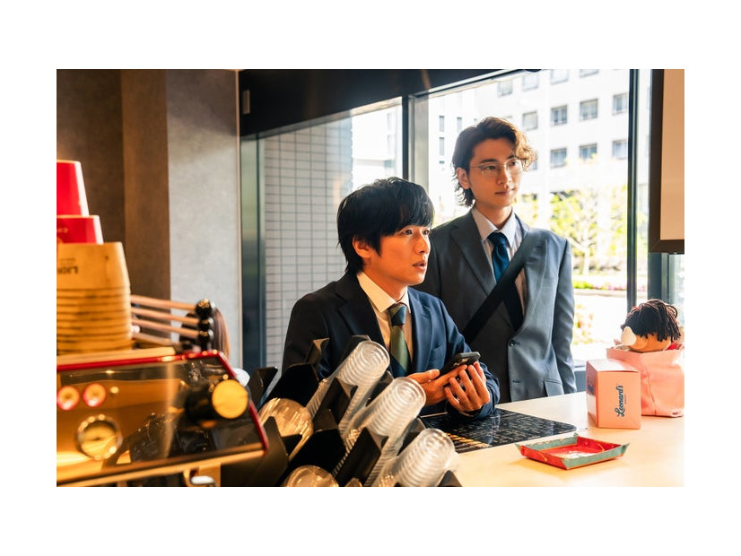 風間俊介、庄司浩平「40 までにしたい 10 のこと」第4話（C）マミタ・libre／「40 までにしたい 10 のこと」製作委員会