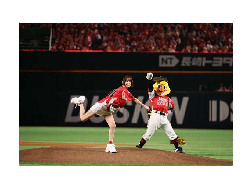 篠田麻里子（C）SoftBank HAWKS