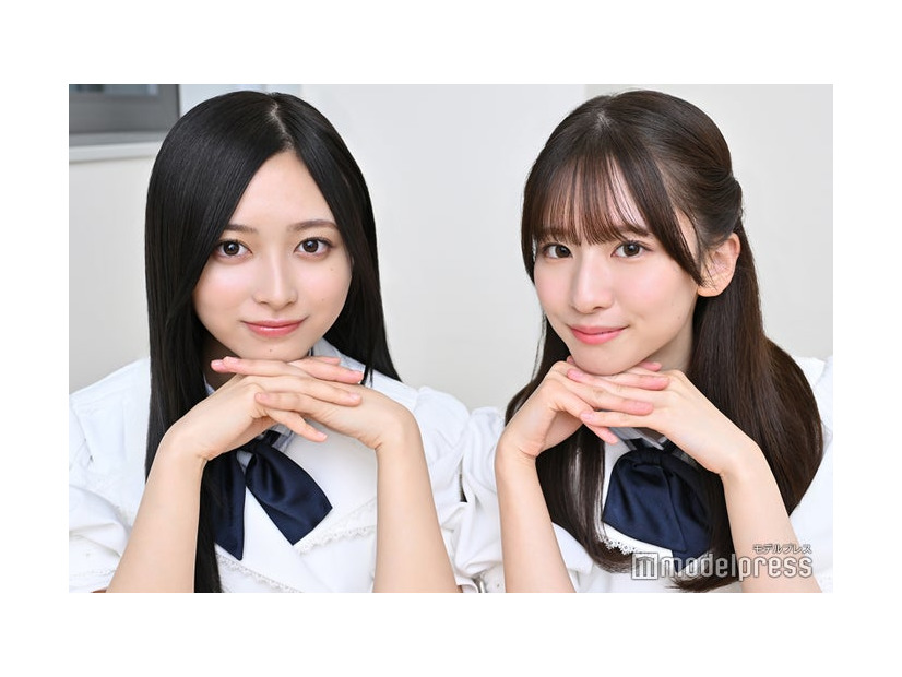 モデルプレスのインタビューに応じた井上和、菅原咲月（C）モデルプレス