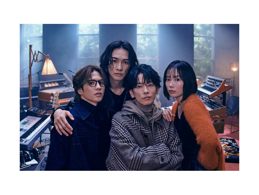TENBLANK（左から）志尊淳、町田啓太、佐藤健 、宮崎優（C）Netflix