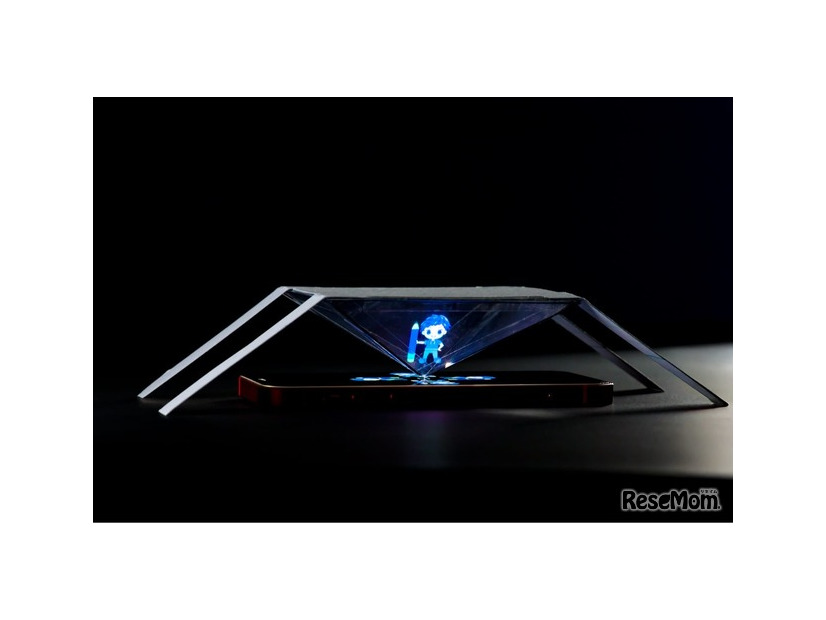 3Dホログラム投影実験装置