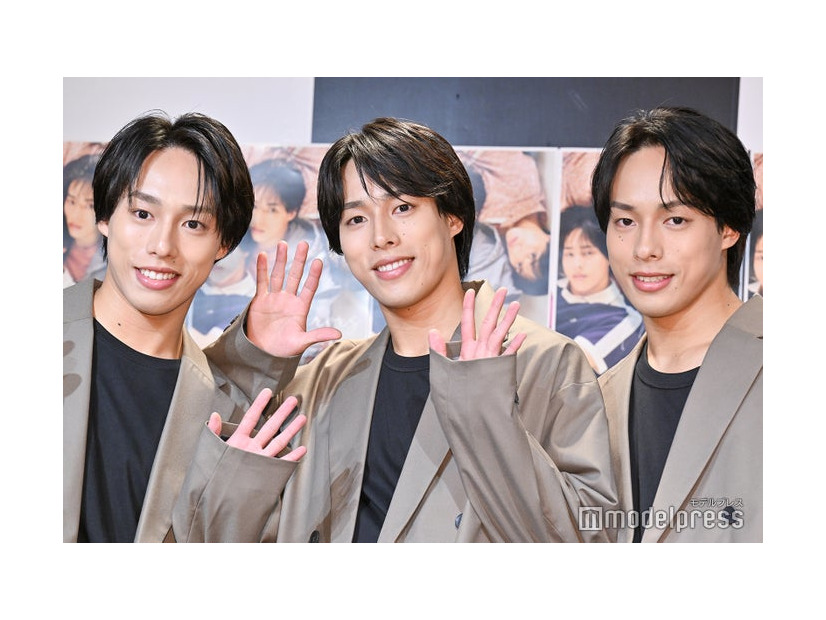 綾人、颯人、嘉人／佐藤三兄弟（C）モデルプレス