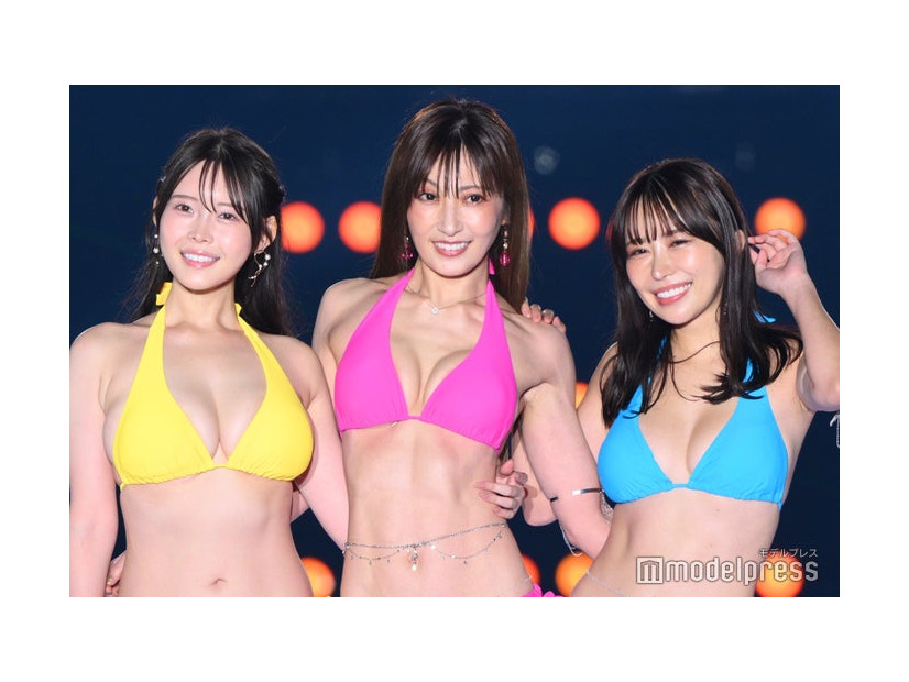 白川愛梨、熊田曜子、平井こと（C）モデルプレス