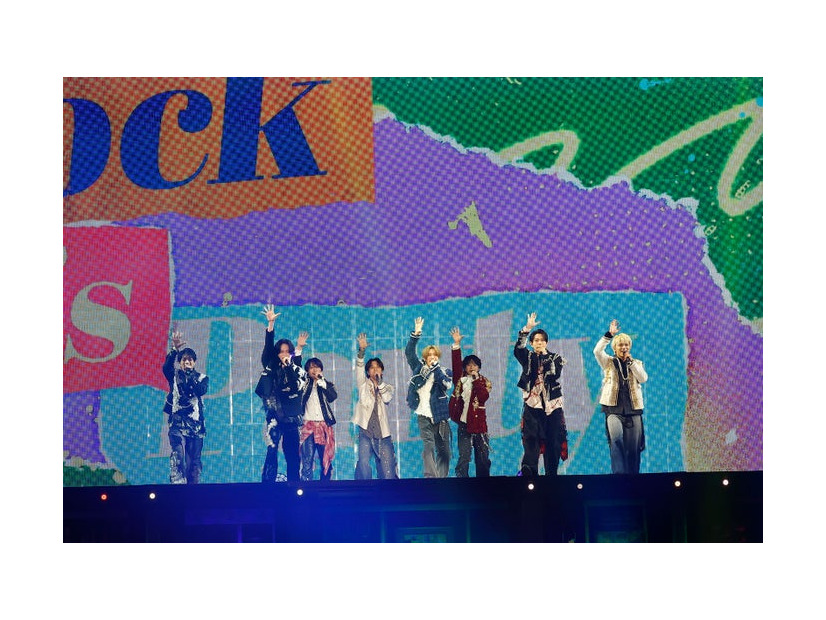 「We're timelesz LIVE TOUR 2025 episode 1 ～FAM～」より（提供写真）