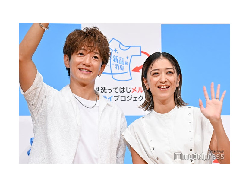 発足式に出席した大倉士門、池田美優（みちょぱ）（C）モデルプレス