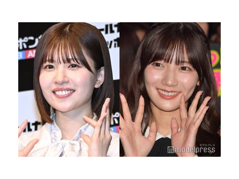 松田好花、河田陽菜（C）モデルプレス