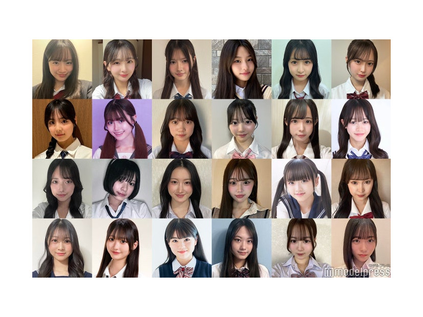 「女子高生ミスコン2025」候補者の一部