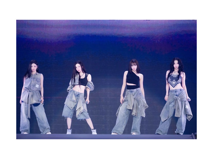 aespa「SMTOWN LIVE 2025 in TOKYO」より（C）田中聖太郎写真事務所