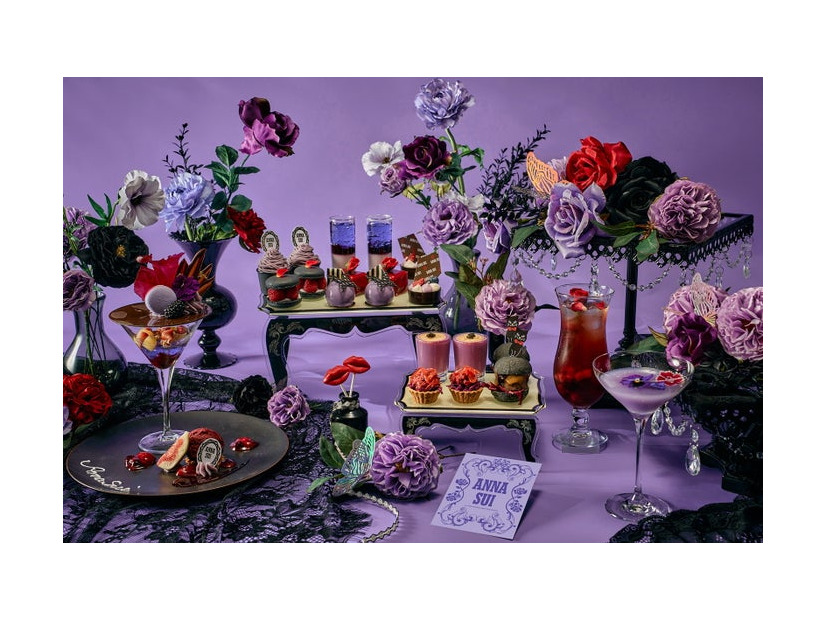 ファンタジー＆ローズ アフタヌーンティー with ANNA SUI／提供画像