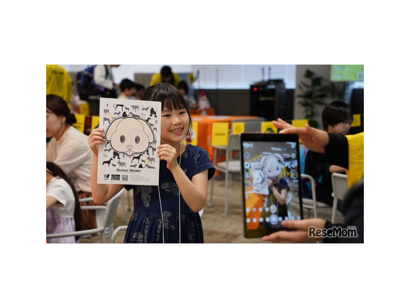 おえかきが動き出す！ARクリエイティブ体験