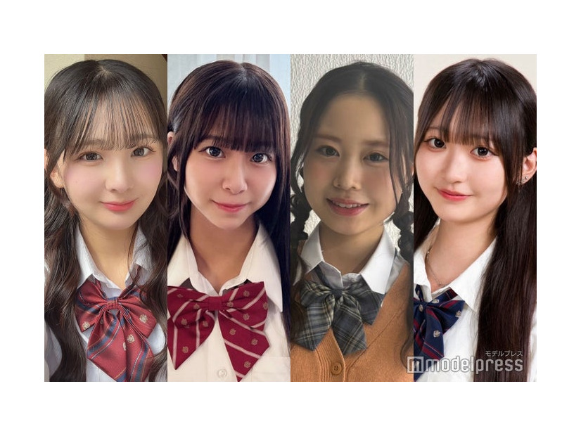 「女子高生ミスコン2025」関東エリア暫定上位4人