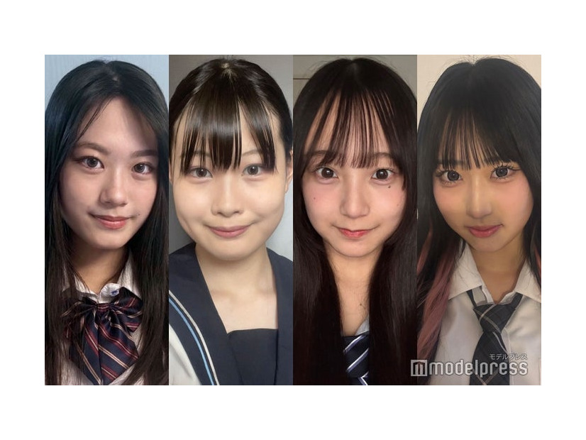 「女子高生ミスコン2025」関西エリア暫定上位4人