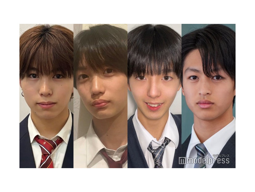 「男子高生ミスターコン2025」関西エリア暫定上位4人