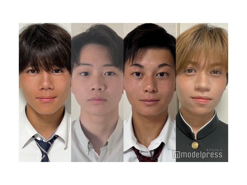 「男子高生ミスターコン2025」中国・四国エリア暫定上位4人