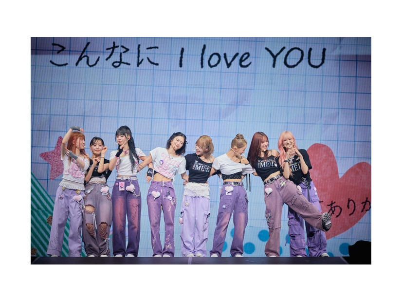 『2025 ME:I 1ST ARENA LIVE TOUR “THIS IS ME:I” 』神奈川公演（C）LAPONE GIRLS