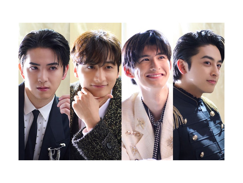 甲斐翔真、小関裕太、徳永智加来、新原泰佑／モデルプレス独占カット（提供写真）