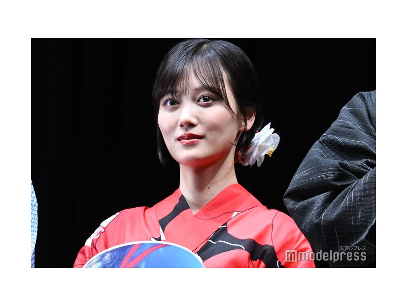 「火喰鳥を、喰う」完成披露試写会に出席した山下美月（C）モデルプレス
