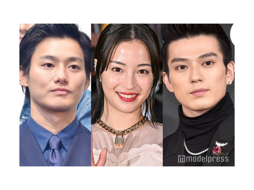 （左から）野村周平、広瀬すず、新田真剣佑（C）モデルプレス