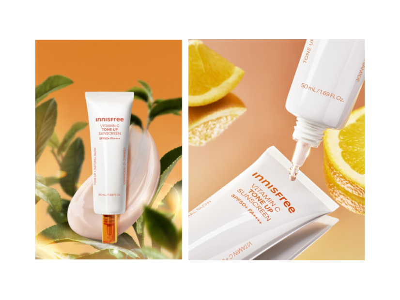 INNISFREE、光老化に着目した日やけ止め「ビタC ブライトニング トーンアップ サンスクリーン」が待望の全国発売！​